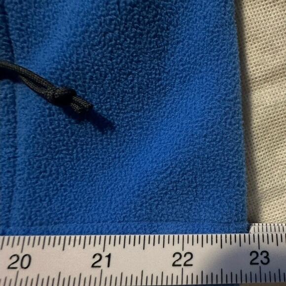 North Face Large Men’s Fleece Navy Royal Blue Gorpcore Windfall Classic Jacket - Picture 8 of 8